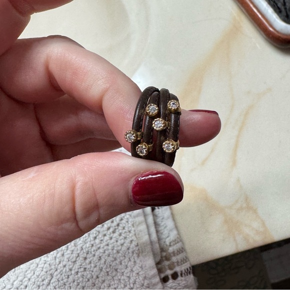 Luca leather ring - Picture 1 of 4